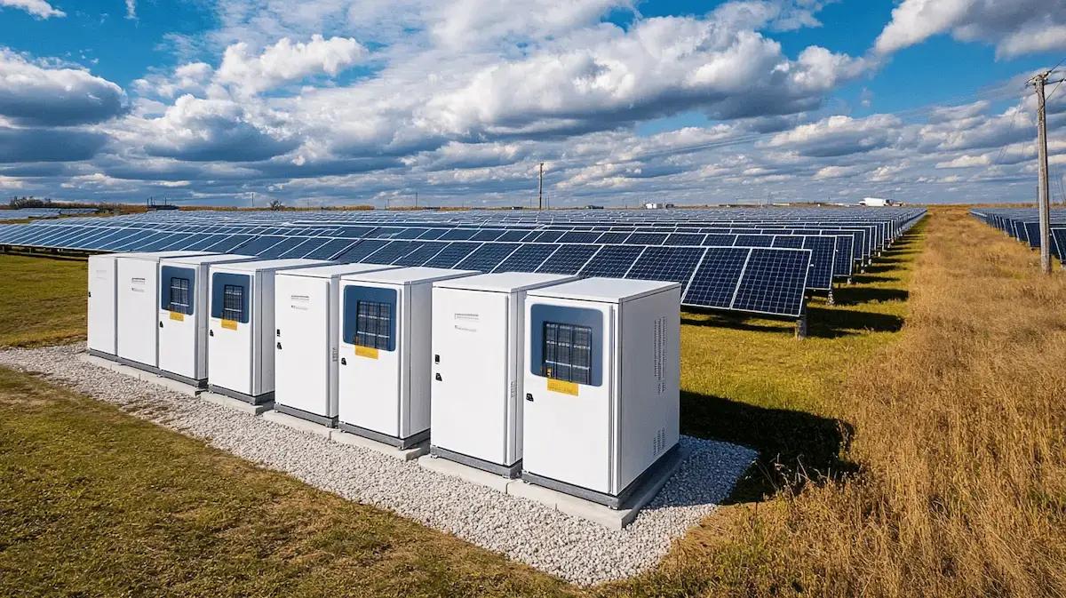 Solar plus battery energy storage systems
