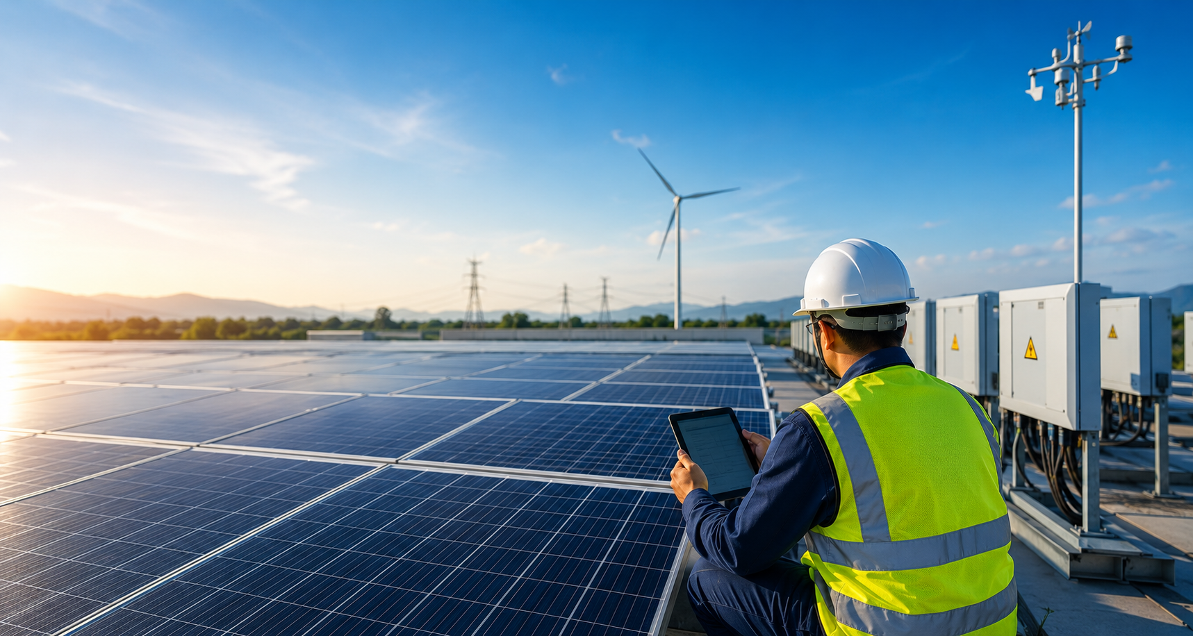 Solar plant operation and maintenance